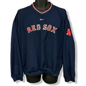 Vintage Nike Boston Red Sox Pull Over Windbreaker